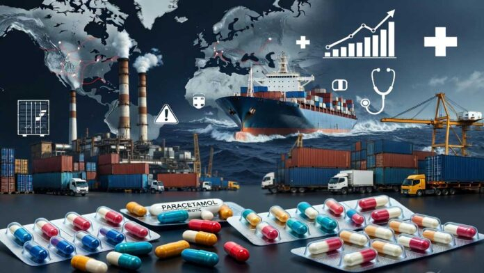 Indian pharmaceutical industry faces supply chain crisis as paracetamol and antibiotic prices may rise amid global conflict