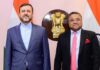 Kazem Gharibabadi Arrives in New Delhi for High-Level Talks Amid West Asia Tensions Iran Deputy Foreign Minister Kazem Gharibabadi meeting Indian officials in New Delhi