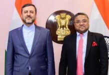 Kazem Gharibabadi Arrives in New Delhi for High-Level Talks Amid West Asia Tensions Iran Deputy Foreign Minister Kazem Gharibabadi meeting Indian officials in New Delhi