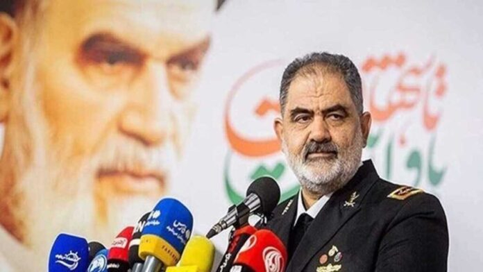 Rear Admiral Shahram Irani, commander of the Islamic Republic of Iran Navy ( photo sosial media )