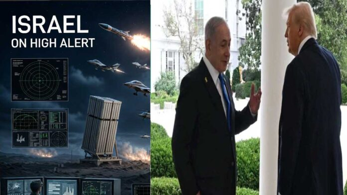 Benjamin Netanyahu reviews Israel’s security preparedness amid fears of a possible Iranian missile attack