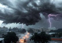 Violent Storms, Hail and Daytime Darkness Grip North India; Weather Turns Dramatic from UP to Uttarakhand North India Weather: Sudden Storms, Hailstorms and Darkness Disrupt Daily Life Across Multiple States