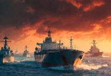 Oil Prices Swing Amid Gulf Tensions: Brent Holds Above $113 as Hormuz Crisis Fuels Market Volatility Oil tanker passing through Strait of Hormuz amid geopolitical tensions affecting global oil prices