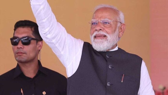 BJP supporters celebrating election leads in Kolkata during Assembly Election Results 2026 as vote counting continues across India