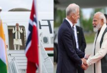 PM Narendra Modi Arrives in Norway for Historic Visit After 43 Years, Focus on Trade, Green Energy and Nordic Cooperation Prime Minister Narendra Modi arrives in Oslo, Norway for historic India-Nordic Summit visit