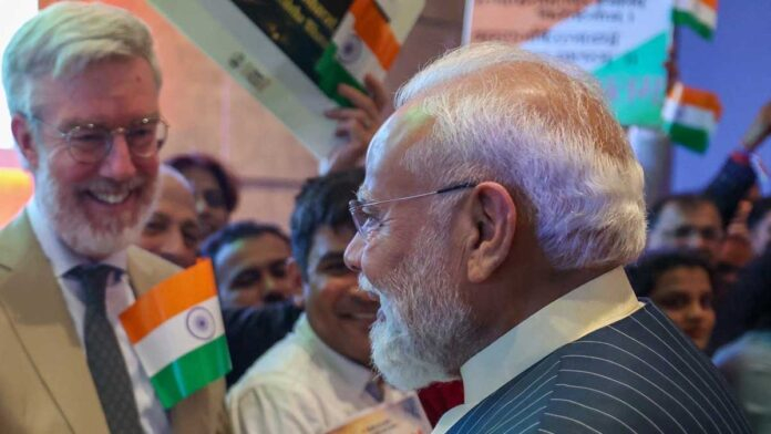 PM Modi Sweden Visit Focuses on AI and Trade Cooperation Prime Minister Narendra Modi during official Europe visit ahead of Sweden meetings
