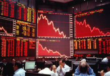 Sensex Closing Bell: Sensex Ends Lower After Volatile Session, Nifty Closes Nearly Flat Sensex Closing Bell showing Indian stock market decline amid HDFC Bank losses