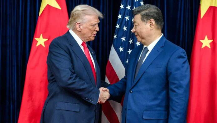 Donald Trump and Xi Jinping ahead of major US-China trade talks in Beijing