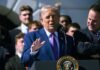 Trump Delays Planned Iran Strike After Gulf Nations Push for Diplomacy, Warns Military Action Still Possible US President Donald Trump speaking about Iran tensions and Middle East diplomacy