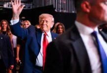 Trump Defends Iran Strike, Warns Nuclear Threat Could Have “Shattered” Middle East and Europe Donald Trump speaking about Iran strike and nuclear threat during a public event in Florida