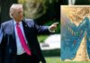 Trump Issues Stark Warning to Iran: Threatens ‘Total Destruction’ if US Naval Forces Are Attacked Donald Trump speaking with US Navy ships in the background amid rising tensions with Iran