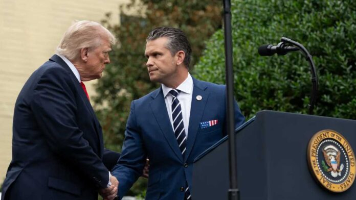 US military vehicles and American troops stationed in Europe amid Pentagon deployment changes ordered by President Trump