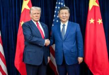 Trump Praises Xi Jinping as ‘Great Leader’ During Beijing Summit, Chinese President Calls for Partnership Over Rivalry US President Donald Trump meeting Chinese President Xi Jinping during a bilateral summit in Beijing