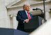 US-Iran Tensions 2026 Deepen as Trump Says Tehran Wants Deal but Military Option Remains Open Donald Trump speaking during a White House cabinet meeting amid rising US-Iran tensions and Middle East crisis