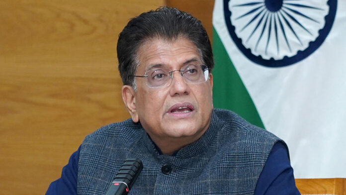 The Union Minister for Commerce and Industry, Piyush Goyal The Union Minister for Commerce and Industry, Piyush Goyal