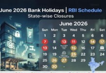 Bank Holiday June 2026: Full State-Wise Holiday List Released, Check When Banks Will Be Closed