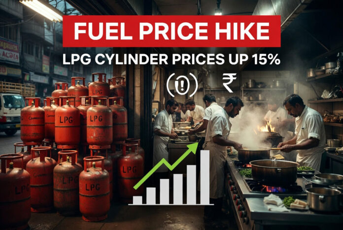 commercial-lpg-cylinder-pri Commercial LPG cylinder prices have increased from June 1, 2026, raising fuel costs for businesses across India.