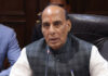 India GDP Growth Hits 7.7%, Rajnath Singh Hails Economic Strength Amid Global Uncertainty Defense Minister Rajnath Singh addressing an event while discussing India's 7.7 percent GDP growth and economic progress.