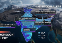 India Weather Alert: Rain, Thunderstorms and Strong Winds Expected Across Multiple States as Weather Pattern Shifts IMD has forecast widespread rainfall, thunderstorms, and strong winds across several Indian states over the next five days.
