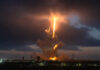 Iran Claims Missile Strikes on US Military Bases Hosting F-35, F-15 and F-16 Jets Amid Escalating Regional Tensions Missile launch operation conducted by Iranian forces amid escalating tensions between Iran and the United States in the Middle East.