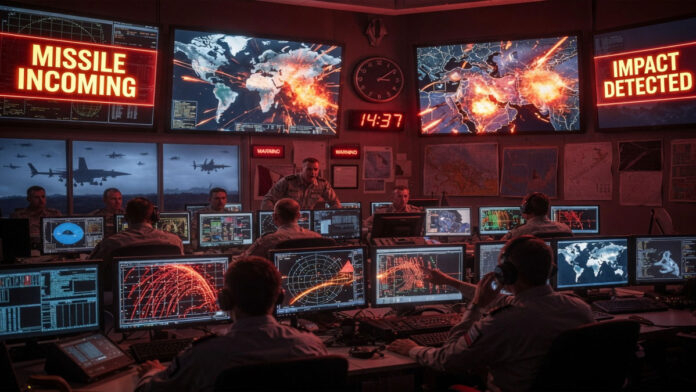 IRGC Announces Operation Nasr Against Israeli Military Targets Iranian military officials announcing Operation Nasr amid escalating tensions between Iran and Israel.
