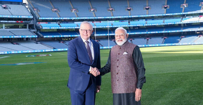 PM Modi and the Prime Minister of Australia, Anthony Albanese PM Modi and the Prime Minister of Australia, Anthony Albanese