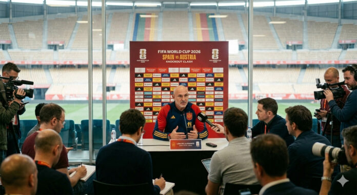 Spain head coach Luis de la Fuente says confidence and discipline will be key against Austria in the FIFA World Cup 2026 Round of 32.
