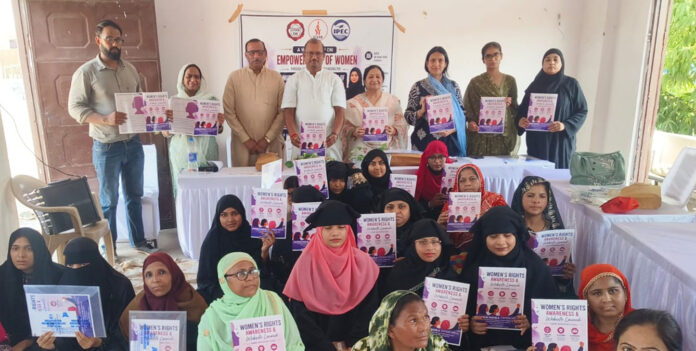 Participants at the legal awareness workshop on Triple Talaq Judgment held in Jaipur on June 30, 2026.