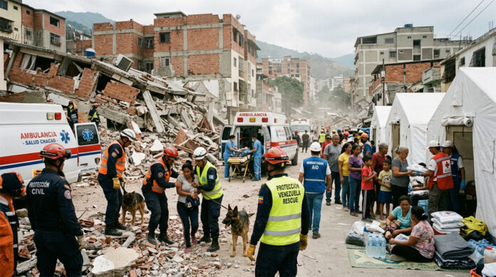 Venezuela Earthquake Death Toll Climbs to 2,295 as Seven-Day National Mourning Begins